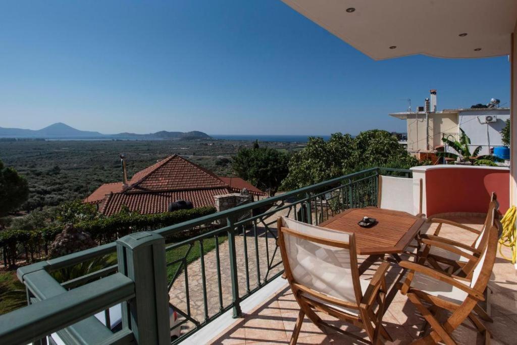 Tragana Villa Bagian luar foto