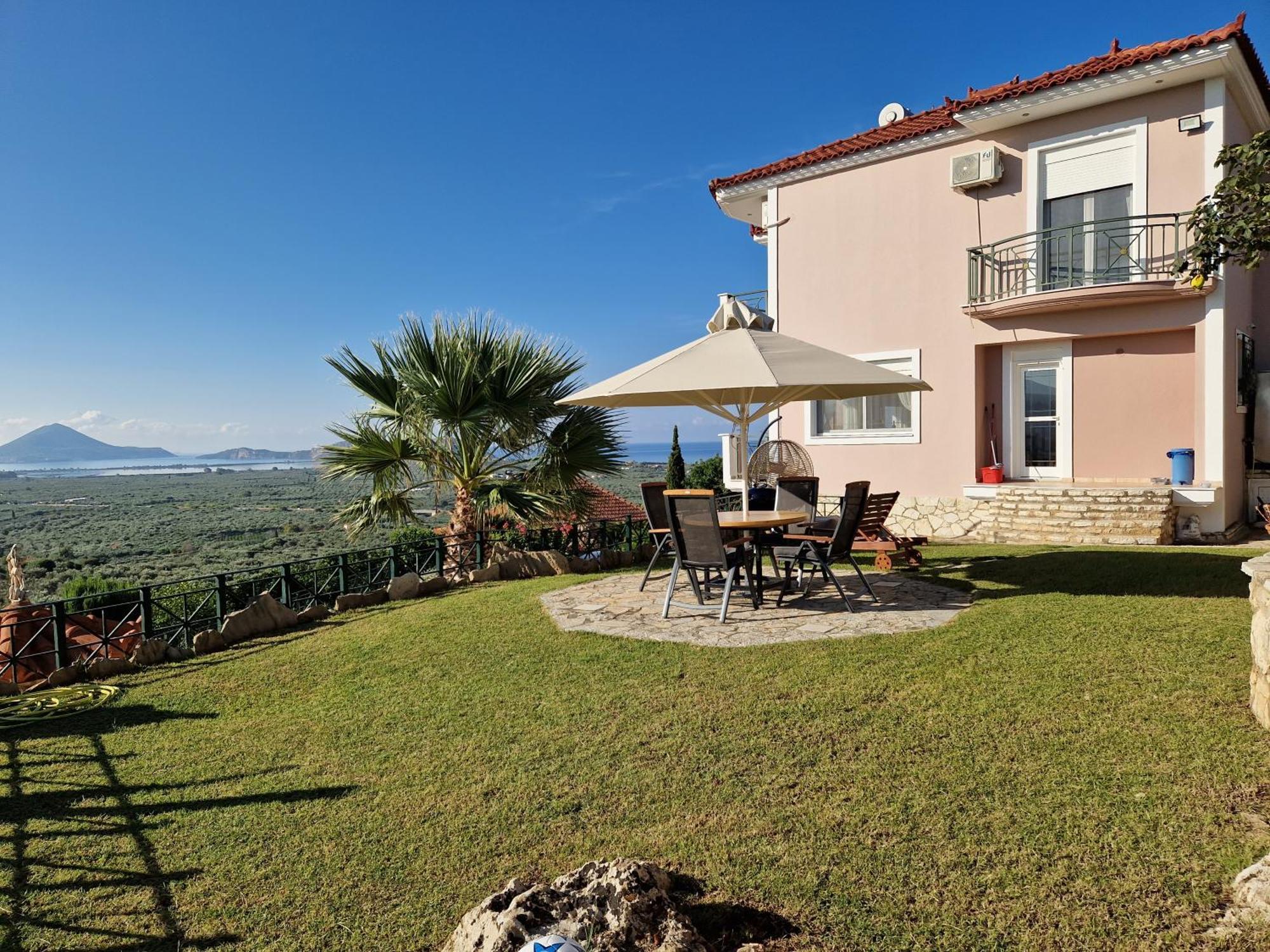 Tragana Villa Bagian luar foto